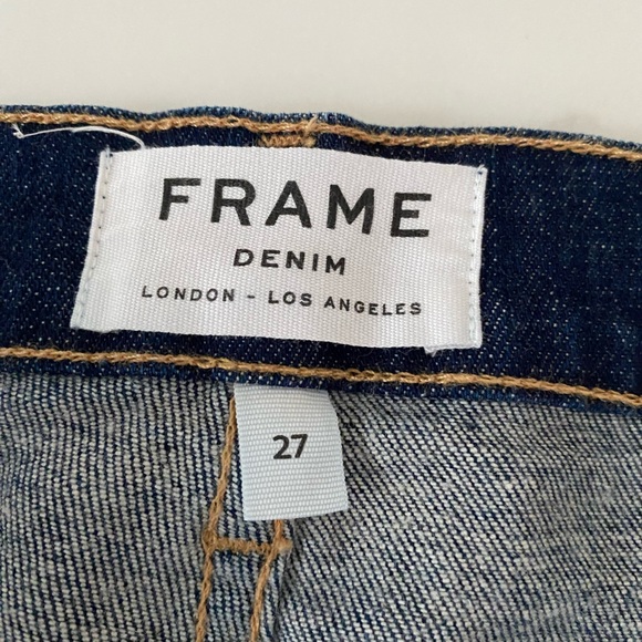 Frame Denim Women's Blue Denim Shorts - Picture 2 of 5